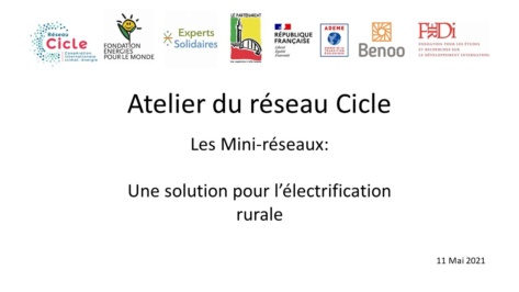 Atelier Cicle sur Mini-réseaux, la vidéo est en ligne !