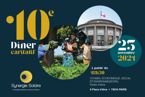 Dîner caritatif du fonds Synergie Solaire