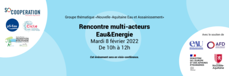 Rencontre multi-acteurs Eau & Énergie