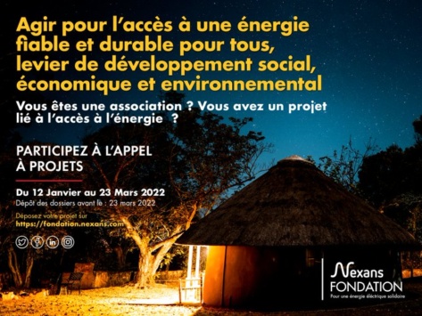 10ème Appel à projets de la fondation Nexans